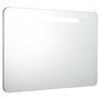 vidaXL Armoire de Salle de Bain à Miroir LED Armoire à LED Murale Armoire de Rangement Chambre à Coucher Maison Intérieur 80x9,5