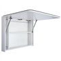 vidaXL Armoire de Salle de Bain à Miroir LED Armoire à LED Murale Armoire de Rangement Chambre à Coucher Maison Intérieur 80x9,5