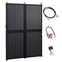 vidaXL Chargeur de Panneau Solaire Pliable 100 W 12 V