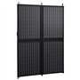vidaXL Chargeur de Panneau Solaire Pliable 100 W 12 V