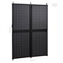 vidaXL Chargeur de Panneau Solaire Pliable 100 W 12 V