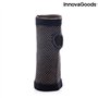 InnovaGoods Bracelet de Maintien avec Fils de cuivre et Charbon de Bambou Wristcare-S/M, Unisexe Adulte, Noir, 16 x 7,5 cm