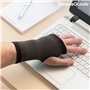 InnovaGoods Bracelet de Maintien avec Fils de cuivre et Charbon de Bambou Wristcare-S/M, Unisexe Adulte, Noir, 16 x 7,5 cm