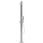 vidaXL Douche extérieure Droite INOX