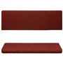 vidaXL Tapis d'Escalier 15 pcs, Protection d'Escalier Antidérapante, Moquette de Marches, Décoration Intérieur, Tissu Aiguilleté