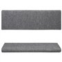 vidaXL Tapis d'Escalier 15 pcs, Protection d'Escalier Antidérapante, Moquette de Marches, Décoration Intérieur, Tissu Aiguilleté