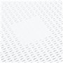 VidaXL Table d'appoint avec Espace de Rangement résistant aux intempéries Table Basse Table de Jardin Table de Balcon Table Blan