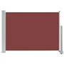 vidaXL Auvent latéral rétractable de Patio 80x300 cm Marron