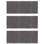 vidaXL 30x Acacia Solide Carreaux de Terrasse Dalle de Terrasse Plancher de Terrasse Carreaux de Jardin Tuile de Terrasse Délava