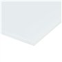 vidaXL Tableau Noir Magnétique Mural Tableau d'Ecriture Panneau Effaçable Ecole Bureau Maison Matériel de Montage Inclus Blanc V