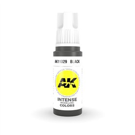 AK Interactive 3rd Gen Acrylic Black 17ml