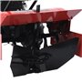 vidaXL Accessoire de Charrue à Timon Sillon Pommes de Terre Légumes Poireaux 4 Positions Réglables en Hauteur Noir Métal 41x37x4