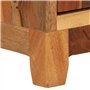 vidaXL Table de Chevet Table de Nuit Armoire de Chevet avec 1 Tiroir et 1 Porte Chambre Maison 40x30x50 cm Bois de Récupération 