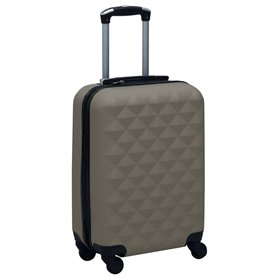 vidaXL Chariot Rigide Anthracite ABS