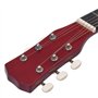 vidaXL Guitare acoustique Western à pan coupé à 6 cordes - 38"