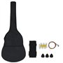 vidaXL ts-ideen Lot de 8 guitares classiques pour enfants débutants et amateurs 1/2" 34"