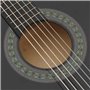 vidaXL ts-ideen Lot de 8 guitares classiques pour débutants et amateurs Noir 1/2" 34"