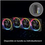 ARCTIC BioniX P120 A-RGB - Ventilateur PC, 120 mm Ventilateur avec A-RGB, Optimisé pour la Pression Statique, Contrôlé par PWM, 