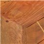 vidaXL Table de Chevet Table de Nuit Armoire de Chevet avec 2 Tiroirs Chambre à Coucher Maison Intérieur 43x30x58 cm Bois de Man