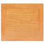 vidaXL Table d'appoint 27 x 24 x 55 cm chêne Massif et MDF