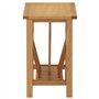 vidaXL Solide Table à Revues Table d'Appoint Porte-revues Salon Salle à Manger Chambre à Coucher Intérieur 45x27x42 cm MDF Bois 