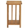 vidaXL Solide Table à Revues Table d'Appoint Porte-revues Salon Salle à Manger Chambre à Coucher Intérieur 45x35x55 cm MDF Bois 