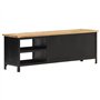 vidaXL Meuble TV Armoire Basse Meuble Divertissement avec 2 Portes et 2 Etagères Salon Salle de Séjour Intérieur 120x30x40 cm Bo