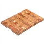 vidaXL Planche à Découper Planche de Cuisine Coupe Légume Fruits Viande Plats Poisson Accessoire de Cuisine Maison 50x34x3,8 cm 