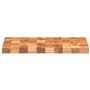 vidaXL Planche à Découper Planche de Cuisine Coupe Légume Fruits Viande Plats Poisson Accessoire de Cuisine Maison 50x34x3,8 cm 