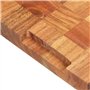 vidaXL Planche à Découper Planche de Cuisine Coupe Légume Fruits Viande Plats Poisson Accessoire de Cuisine Maison 50x34x3,8 cm 