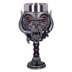 Nemesis Now Verre sous Licence Officielle Motorhead Snaggletooth Warpig, Argent, 20,5 cm
