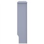 vidaXL Revêtement pour radiateur Anthracite 112 x 19 x 81 cm MDF