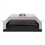 vidaXL Four à Pizza et Pierre en Céramique pour Barbecue au Charbon Electrique Accessoire de Cuisine Maison Intérieur Soirée à l