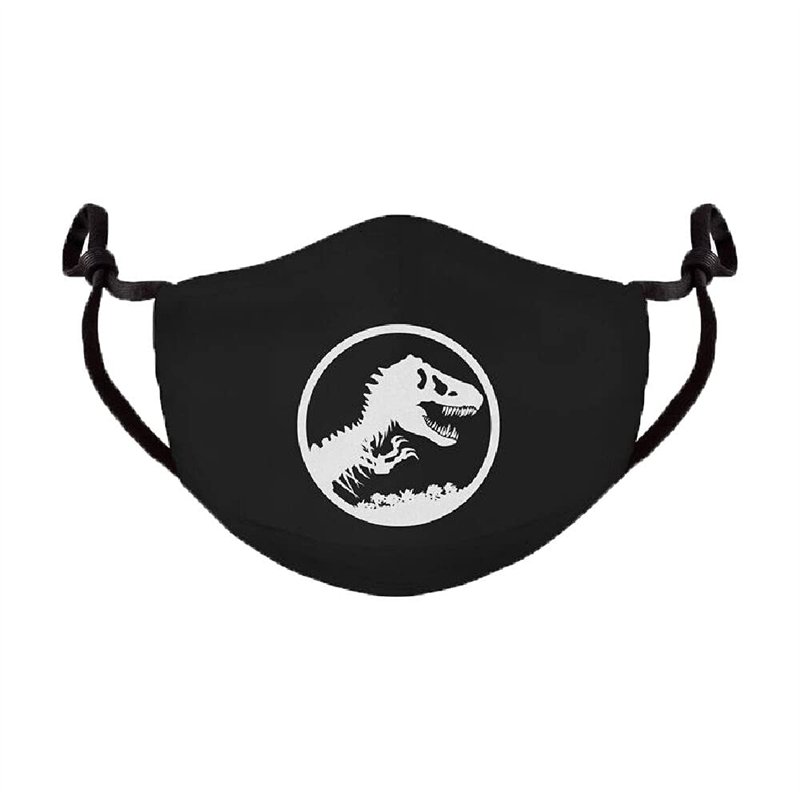 Doctor Collector Jurassic Park Difuzed Face Mask Logo Helmets Masks
