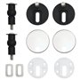 vidaXL 2x Sièges WC et Couvercle à Fermeture en Douceur Cuvette Lunette de Toilette Abattant WC Salle de Bain Maison Intérieur M