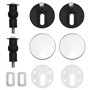 vidaXL 2x Sièges WC et Couvercle à Fermeture en Douceur Cuvette Lunette de Toilette Abattant WC Salle de Bain Maison Intérieur M