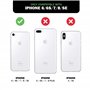 DIESEL Étui de Protection conçu pour iPhone 6 / 6S / 7/8 / iPhone SE2 - avec Poche intérieure - Résistant aux Chocs - avec Bord 