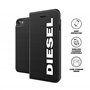 DIESEL Étui de Protection conçu pour iPhone 6 / 6S / 7/8 / iPhone SE2 - avec Poche intérieure - Résistant aux Chocs - avec Bord 