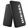 DIESEL Étui de Protection conçu pour iPhone X/iPhone XS - avec Poche intérieure - Résistant aux Chocs - Résistant aux Chutes - a