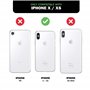 DIESEL Étui de Protection conçu pour iPhone X/iPhone XS - avec Poche intérieure - Résistant aux Chocs - Résistant aux Chutes - a