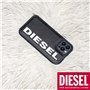 DIESEL Étui de Protection conçu pour iPhone X/iPhone XS - avec Poche intérieure - Résistant aux Chocs - Résistant aux Chutes - a