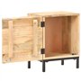 vidaXL Table de Chevet Armoire de Chevet avec 1 Porte Table de Nuit Armoire de Lit Chambre à Coucher Intérieur 40x30x51 cm Bois 