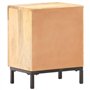 vidaXL Table de Chevet Armoire de Chevet avec 1 Porte Table de Nuit Armoire de Lit Chambre à Coucher Intérieur 40x30x51 cm Bois 