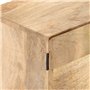 vidaXL Table de Chevet Armoire de Chevet avec 1 Porte Table de Nuit Armoire de Lit Chambre à Coucher Intérieur 40x30x51 cm Bois 