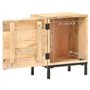 vidaXL Table de Chevet Armoire de Chevet avec 1 Porte Table de Nuit Armoire de Lit Chambre à Coucher Intérieur 40x30x51 cm Bois 