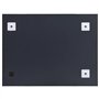 vidaXL Miroir Mural Miroir Cosmétique Maquillage Miroir de Décoration Salle de Bain Chambre à Coucher Maison Intérieur 60x50 cm 