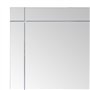 vidaXL Miroir Mural Miroir Cosmétique Maquillage Miroir de Décoration Salle de Bain Chambre à Coucher Maison Intérieur 60x50 cm 