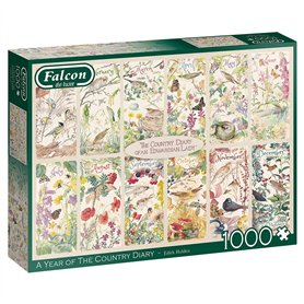 Jumbo, Falcon de Luxe – Un an du Pays – Puzzles pour Adultes – 1000 pièces