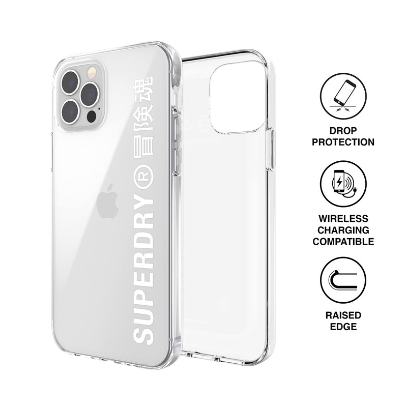Image secondaire de Superdry 42596 Coque de Protection Transparente pour iPhone 12 / iPhone 12 Pro 6.1