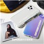 Superdry Coque de Protection Compatible avec iPhone X, Coque iPhone XS, Coque Transparente, Transparente, Transparente/Blanche.